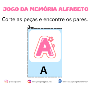 Jogo da Memória - Alfabeto