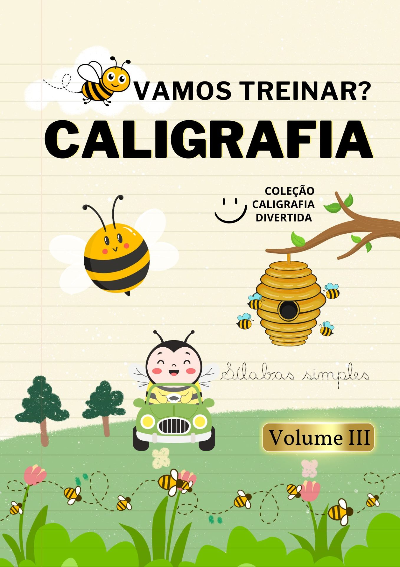CALIGRAFIA DIVERTIDA - volume III - Sílabas simples - Imagem 2